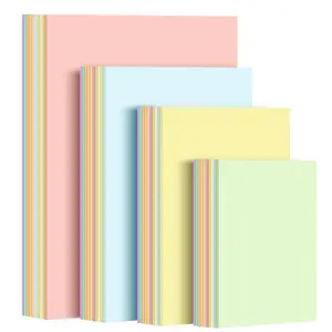 20 Sheets Of Macaron Colored Cardboard, A4 Size (8.26 * 11.69in), Double-Sided Matte Smooth, Thickness 200gsm, 10 Colors, Handmade Diy, Background Board, Painting, Material Tools ﻿L