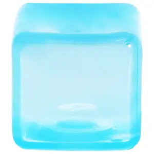 Nice Cube Blue 1.96in Wonder Waves Texture  Berg Teenie Fidget Toy Stress Relief Toy-Fun & Relaxing for Kids and Adults(Blue)