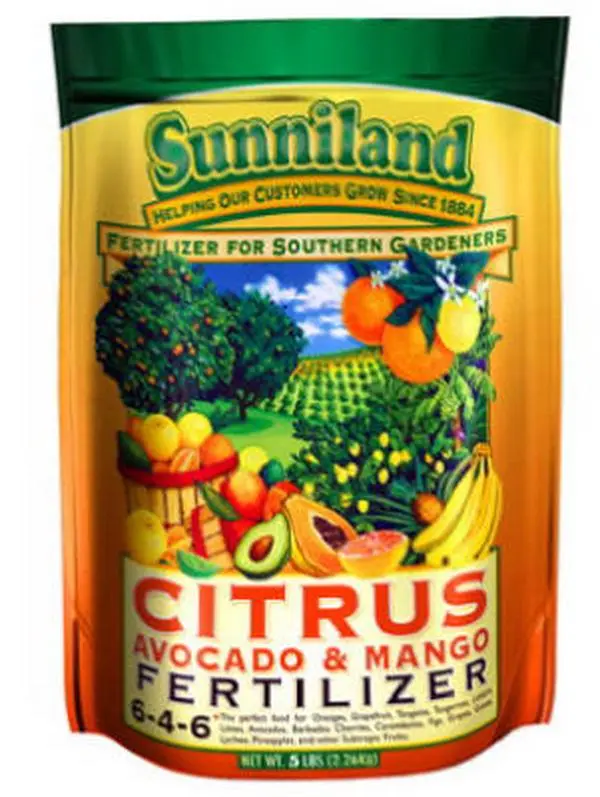 Sunniland 120236 Citrus & Avocado Specialty Feed, 5 lbs Bagged Pre-Mixed Fertilizer - Home Improvement Garden Supplies for Soil Boost & Garden Soil Maintenance