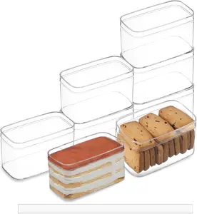 Plastic Dessert Cups with Lids,Tiramisu Containers,Cookie Containers,Clear Food Containers for Fruit,Pudding,Mousse, Tiramisu Cups With Lids (15, Clear,5*3.2*2.4)