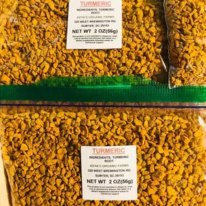 Organic Turmeric Root Herbal Tea, Caffeine-Free