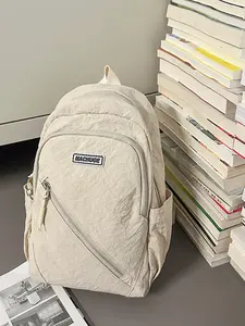 Ultra-Light Nylon Backpack, Multi-Style Shoulder Bag, Fits Books, Pencils, Water Bottle, Umbrella, Chest Pack, Casual Campus Commute Backpack, Backpack For School