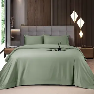 Bamboo Sheets Set 4/6 Pcs, Cooling Silky Soft & Hotel Luxury, Soft Bedding Sets for Hot Sleepers, 16 Inch Deep Pocket, Wrinkle Resistant & Machine Washable for a Luxury Sleep Experience
