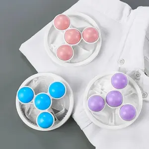 3pcs Washer Hair Filter Set, Floating Dehairing Tool No Power Needed, Commercial Cleaning Mesh Bag, Durable Material Easy Use, Laundry Balls