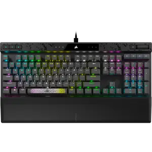 K70 MAX RGB Magnetic-Mechanical Gaming Keyboard — Adjustable CORSAIR MGX Switches — Steel Grey