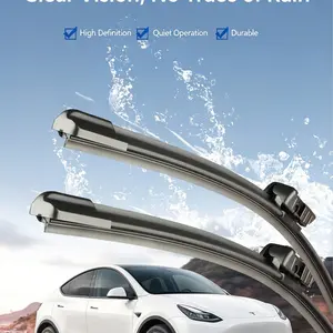 Front Wiper Blades for Tesla Model 3 & Y 2022–2026 | OEM Replacement | Clear Vision