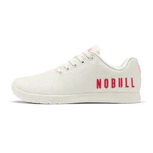NOBULL Men's Outwork Shoe in Classic White - OG Strength Training Shoe, Durable Gym Trainer, Lifting Sneaker
