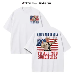 Fourth of July To All You Sumbitches T Shirt Buford T Justice Inspired Vintage Patriotic USA Independence Day Fan Gift
