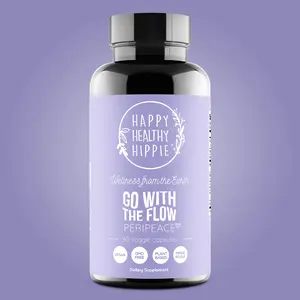 Go With The Flow PeriPeace - Perimenopause Support for Hot Flashes & Night Sweats, 60 Capsules