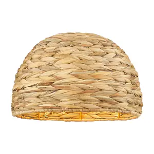 Ballston Natural Fiber Shade 12 Inch Glass