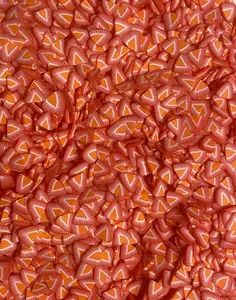 Cut Strawberries Polymer Clay Slices