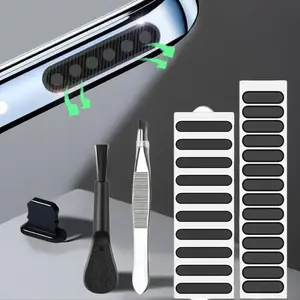 Mobile Phone Speaker Dust Net Sticker, Dust-proof Phone Speaker Protective Sticker Compatible With iPhone, Mobile Phone Parts, Cellphone Phone Accessories Protector