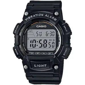 Casio Men's Shock-Resistant Digital Sport Watch with Black Band - W-736H-1AVCF