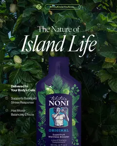 5-Pack Original Tahitian Noni Juice Packets - Antioxidant, Fruity Vitamins Drink for Dietary Health Support, Wellness Supplement Beverage