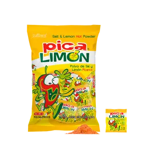 Anahuac Salt & Lemon Hot Powder Pica Limon Mexican Candy 100 Pieces