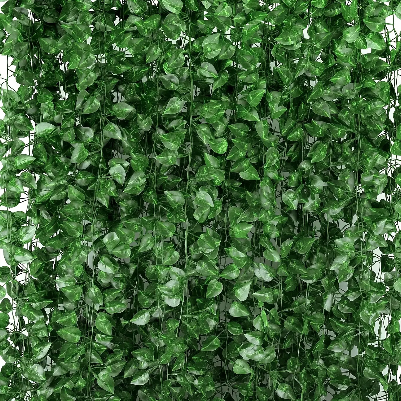 12pcs Set Artificial Ivy Vines, Faux Ivy Leaf Garland Hanging Ivy Plants, Ivy Leaf Garland, Home Garden Decoration, Wedding Party Diyfake Wreath