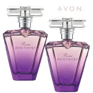 Avon Rare Amethyst Eau de Parfum Spray - Pack of 2, Fragrance with Sweet Plum & Sandalwood Notes