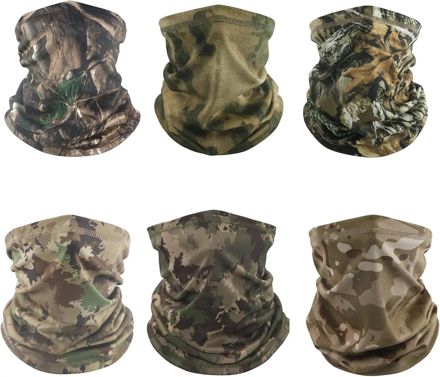 Gaiter  Mask, Sun Cooling Dust Camouflage  Shield,  Washable Bandana