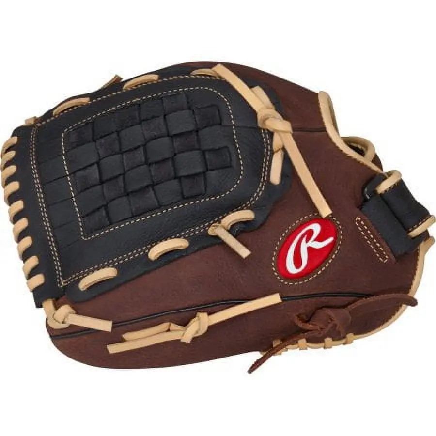 Rawlings 12.5 Inch RBG36 Baseball and Softball Glove for Left Hand Throw