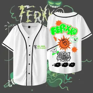 Feid Ferxxo Baseball Jersey Calipsis Concert 2024 Tour baseball jersey, Streetwear Women Men Hip Hop Baseball Jersey, Feid Ferxxo, Baseball Jersey Uniform For Baseball Fans Baseball Lovers, Baseball Team, Softball Game Day Shirt, Feid Ferxxo Merch