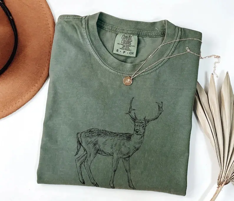 Comfort Colors Deer Hunter Shirt, Hunting Seaoson Outfits, Gift for Hunter