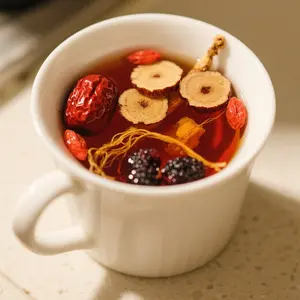 Ginseng Five Treasures Tea - Precious FormulaDesigned specifically for male kidney health - 30 packets/2 bags - Herbal teaA detox drink made from six natural ingredients, all sourced from China