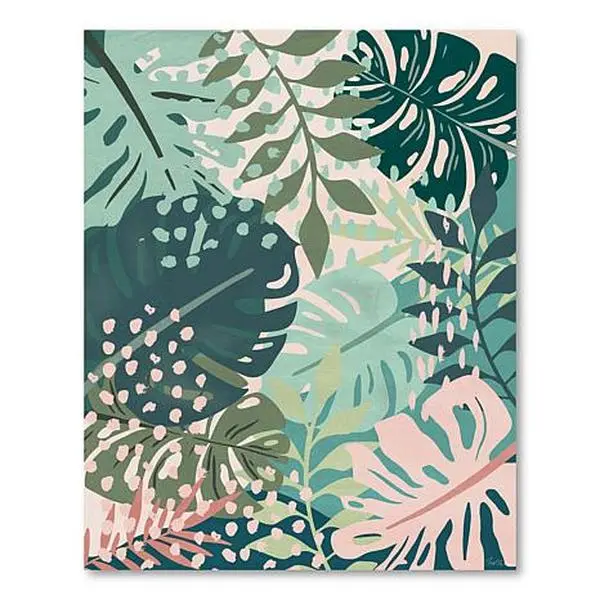 Courtside Market Island Tropics I Canvas Wall Art - 16" x 20"