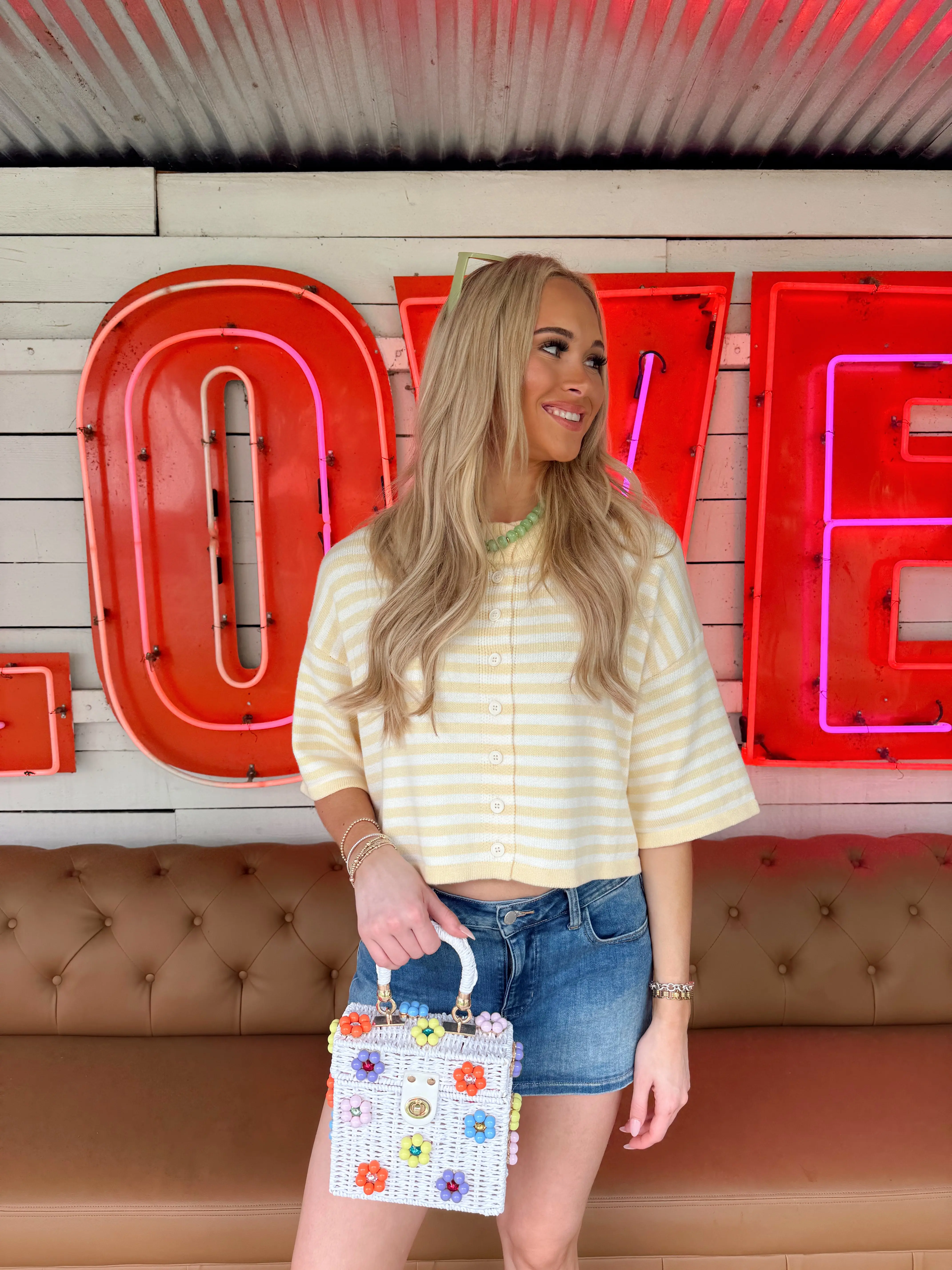 Lemon Sorbet Sweater - Yellow