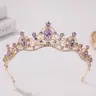 Rhinestone Crown for Women, Elegant Crown Design, Hollow Out Design Crown for Wedding Bridal Party Formal Occasions, Fashion Hair Accessories, Bridal Accessory, Hair Jewelry for Party, Daily Clothing Decor