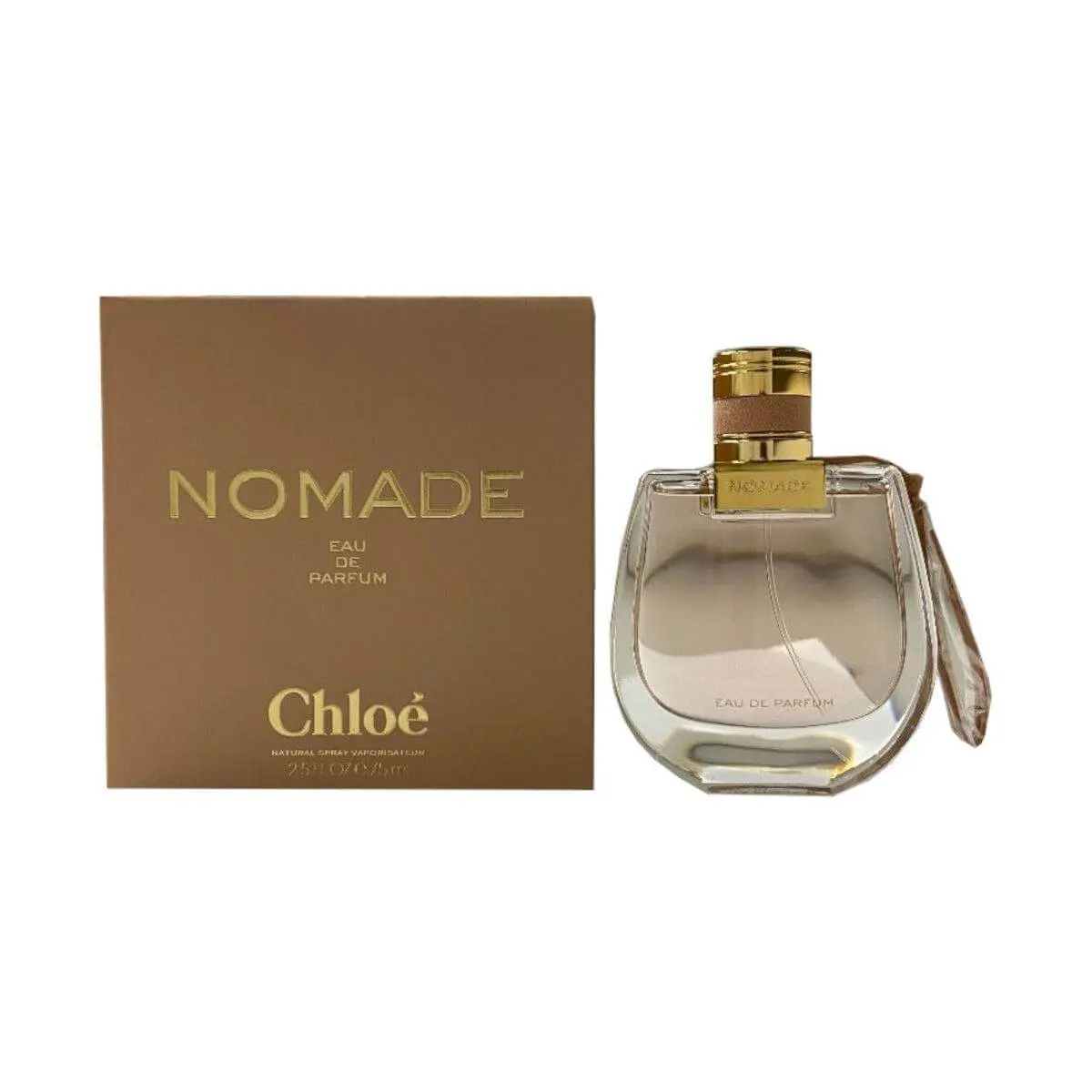 Chloé Nomade Women's Eau de Parfum (EDP) - 2.5 oz Floral Perfume, Fresh Opening, Peach Rose Scent, Peach-Flavored, Jasmine-Themed, Citrus Notes, Boxed, New In Box, Floral Perfumes, Peach-Flavored Women's Fragrance