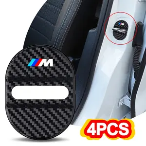 Car Door Lock Cover Protective Waterproof Rust-proof Protector Auto Emblem Styling Accessory For BMW M Performance E39 E36 E87 E92 E91 E53 E61 E62 E93 GT G30 G20 G05 M3 M5 M4 M2