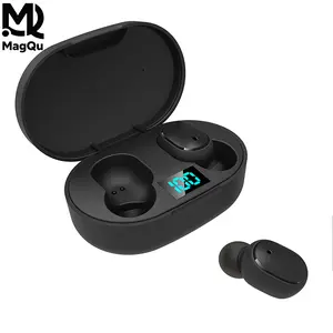 MAGQU Mini Invisible Headphones Bluetooth True Wireless In-Ear Earphones sport Audio Earbud audifonos bluetooth wireless headphones noise cancelling headphones gamingheadset Tws Hifi Stereo Electronic headphones bluetooth