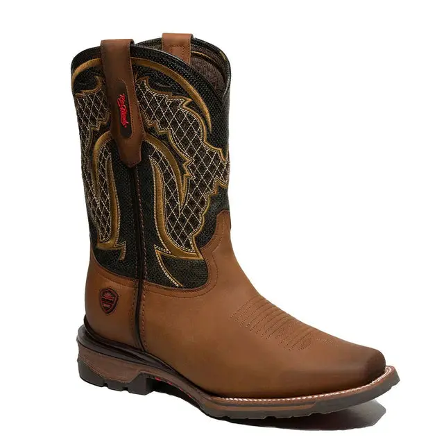 Rio Grande Falcon Leather Square Toe Boots