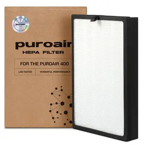 PuroAir 400 Replacement Filter - HEPA Filters up to 99.9% of Smoke, Pollen, Dust and Common Household Pollutants - HEPA Air Filter Replacement for PuroAir 400 Air Purifier Health