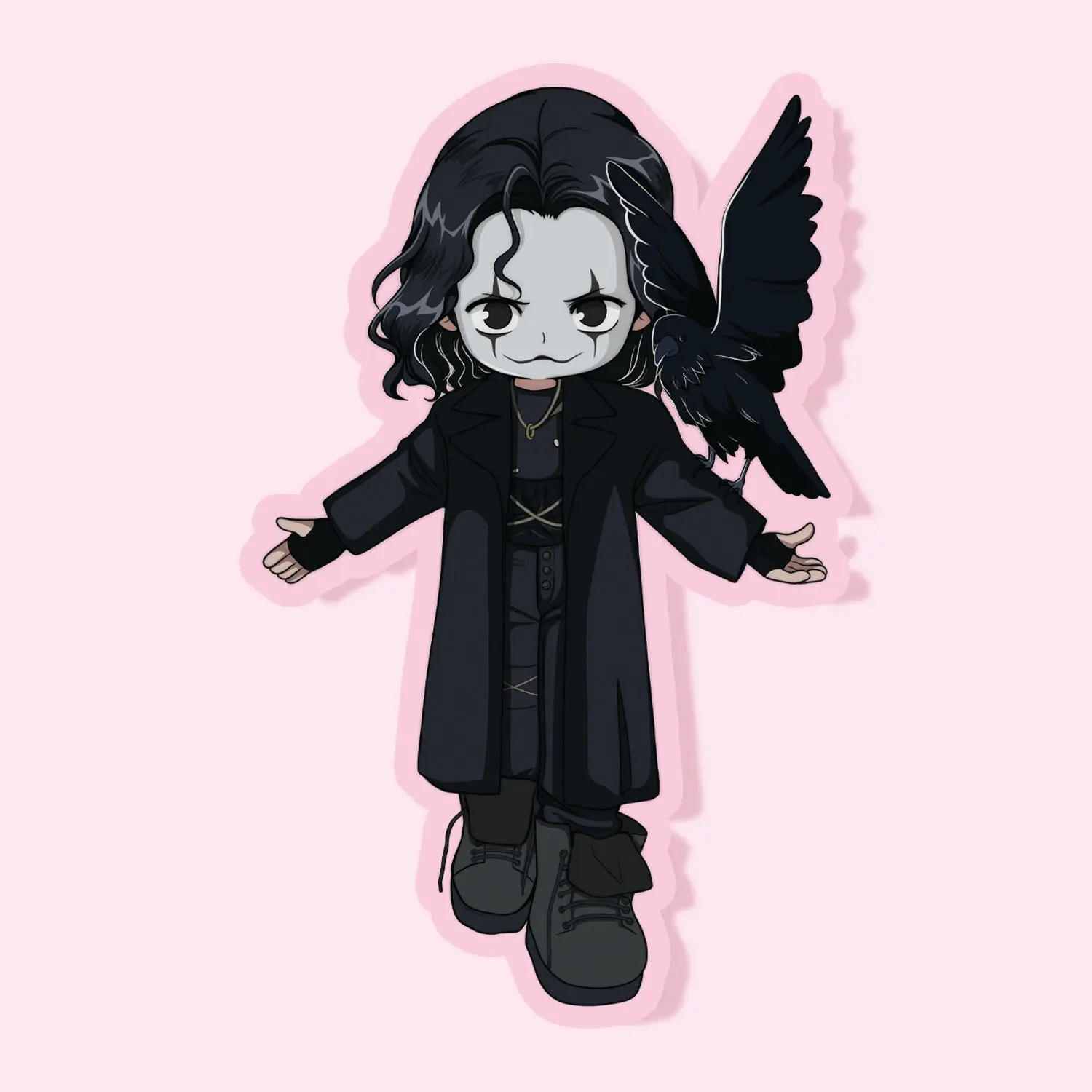 The Crow Sticker