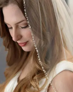 Delicate Crystal Veil