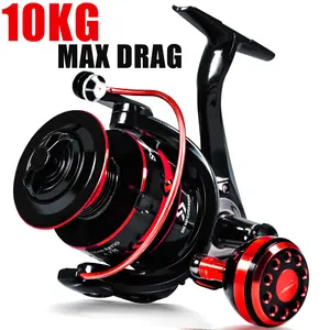 Sougayilang 2000-7000 Series Spinning Rod Reel - 5:1 High Gear Ratio, 8KG/18LB Max Drag, Durable Metal Fishing Reel for Freshwater and Saltwater Tackle