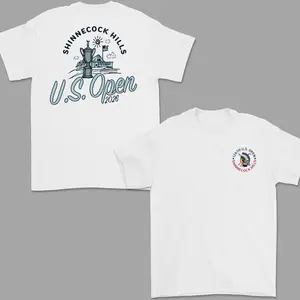 126th U.S. Open Shinnecock Hills Golf T-Shirt,100% Cotton Double-Sided Graphic Tee, Vintage Tournament 2026 Design, Trendy Unisex Golf Fan Shirt, Casual Premium Apparel, Perfect Gift for Men & Women|men's t shirts|men gifts|golf gifts|golfer gifts for men