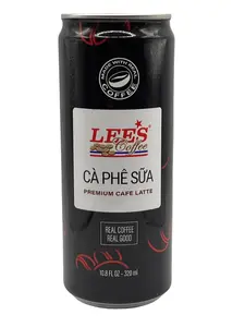 Lee's Coffee Premium Caffe Latte Ca Phe Sua Da 6 PACKS x 11.2 OZ Rich Flavors & Creamy Texture Vietnamese Style Coffee