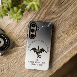 Fourth Wing Phone Case, A dragon without a rider case, iPhone, Samsun Compatible with iPhone 13, 14, 15,16 & more & Samsung S24, S23, S22 LTN