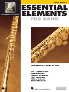 Essential Elements for Band Flute Book 1 with Eei Beginner Flute Sheet Music and on the internet Resources Hal Leonard Instructional Songbook for Students and -- Hal Leonard Corp - Other