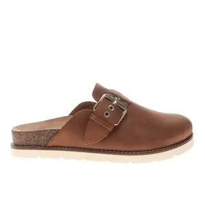 Corkys Womens Day Dream Footbed Mule Clogs Casual - Brown