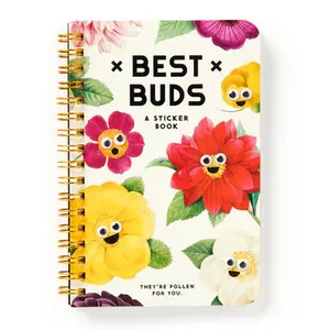 Best Buds Googly Sticker Book -- Brass Monkey, Stickersinted Item