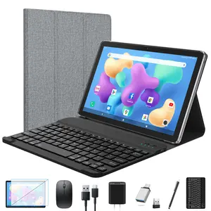 Tablet 2025 Newest Android Tablet 10 inch, Octa-Core 5G WiFi Tablet with Keyboard, 128GB + 4GB + 1TB Expandable Storage, Large Touch-Screen Tablet, 13MP Dual Camera/Bluetooth/GPS/HD Display/Mouse/Case touchscreen tablet on Sale springtok
