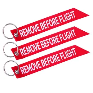 Creative Keychain Remove Before Flight, Stylish Accessory for Keys, Perfect Gift Idea, Durable & Functional Design