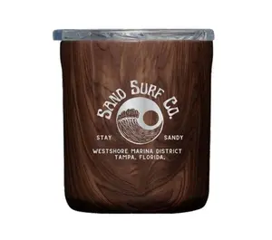 Sand Surf Co. Yin Yang Corkcicle 12 oz Buzz Cup Insulated Cocktail Tumbler