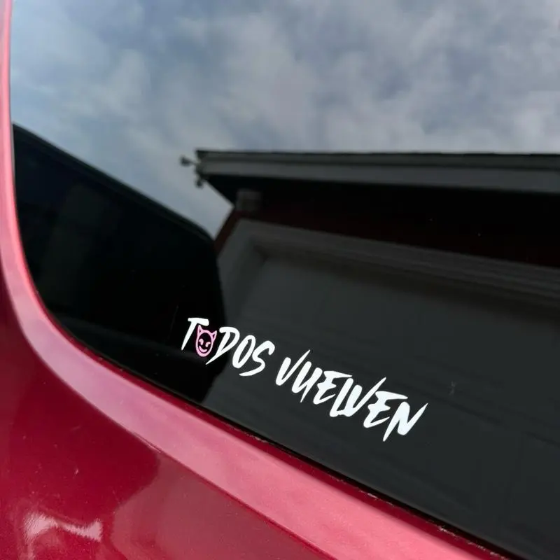 Todos Vuelven Window Vinyl Decal Sticker Car Decoration