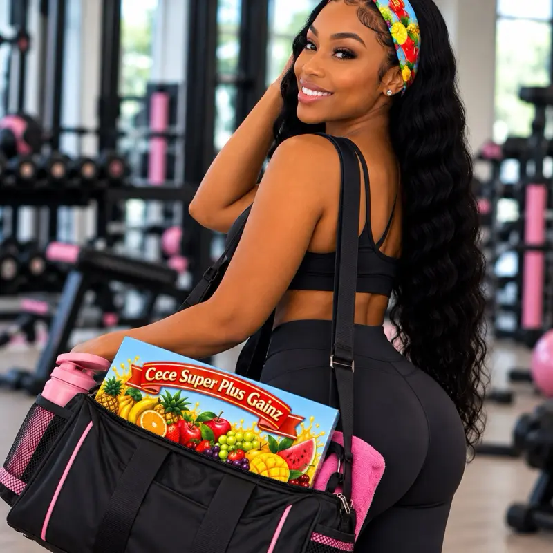 Cece super plus gainz gym bag  super Thick GYM bag
