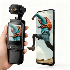Mini Camera Pocket | Body Cam Wearable Recording Camera with 1.54" Color Display, 6x Digital Zoom, 270° Rotation, Night Vision & Stabilization, Security, Work, Guard, Travel