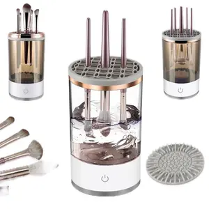 Electric Makeup Brush Cleaner and Dryer Fully Cleansed in minutes | Fits all Brush Sizes